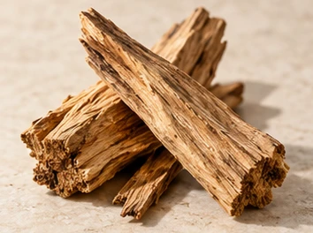 Rappresentazione evocativa: legno di mandorlo