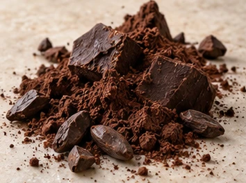 Rappresentazione evocativa: accordo di cacao scuro
