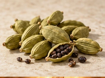 Rappresentazione evocativa: cardamomo del Guatemala