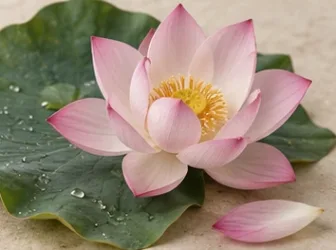 Rappresentazione evocativa: fiore di loto