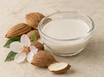 Rappresentazione evocativa: latte di mandorla