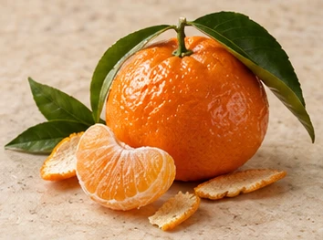 Rappresentazione evocativa: mandarino tangerino