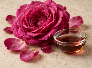 Rappresentazione evocativa: assoluta di rosa turca