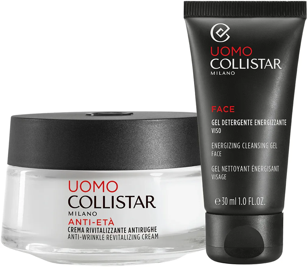 Uomo Crema Rivitalizzante Antirughe Gift Set