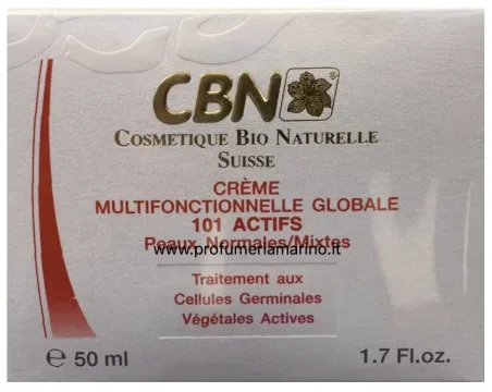 CBN Crème Multifonctionnelle Globale 101 Actifs Peaux Normales/Mixtes 50 ml