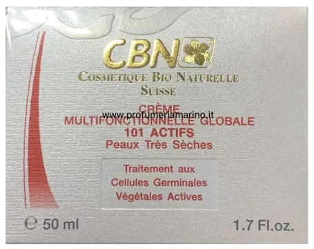 101 Creme Multifonctionnelle Global Peaux Tres Seches 50ml