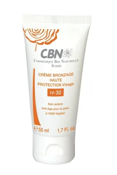 CBN Solari Creme Bronzage Haute Protection Visage 50ml SPF30