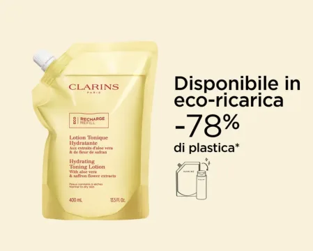Lotion Tonique Hydratante pelle normale secca 400ml Refill