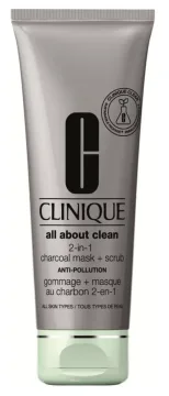 Clinique All About Clean CHARCOAL Mask + Scrub 100ml