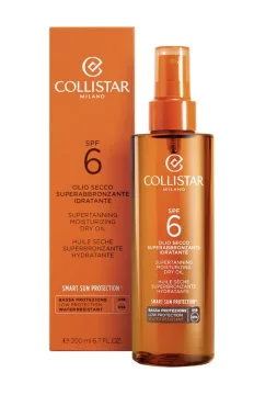 Collistar Solari Olio Secco Superabbronzante Idratante 200ml SPF6