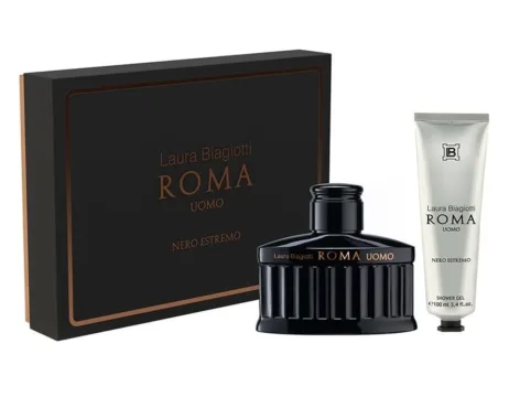 Laura Biagiotti Roma Nero Estremo Eau de Toilette 125 Gift Set