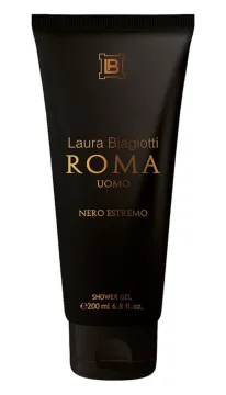 Laura Biagiotti Roma Nero Estremo Shower Gel 200ml
