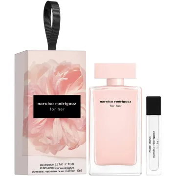 Narciso Rodriguez For Her Eau de Parfum 100 spray Gift Set
