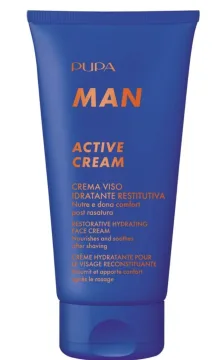 Pupa Man Active Cream Viso Idratante Restitutiva 50ml