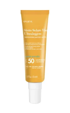 Pupa Solari Siero Solare Viso Ultraleggero 50ml SPF50