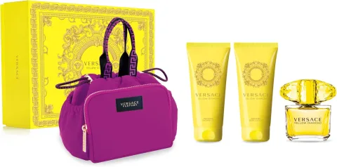 Versace Yellow Diamond Eau de Toilette 90 spray Gift Set